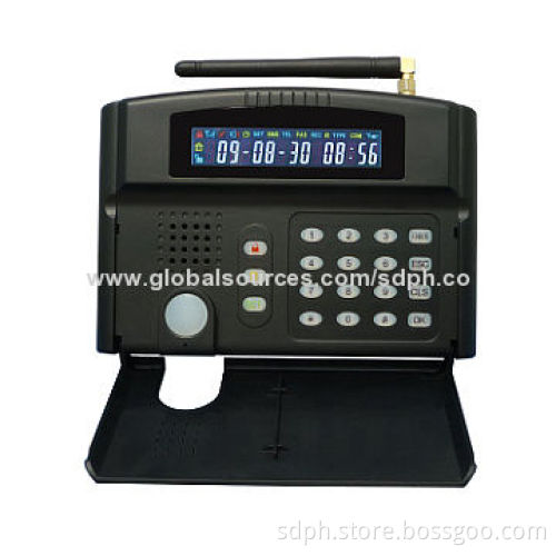 Wireless intruder alarm system With 24 wireless zones and 2 wired zones